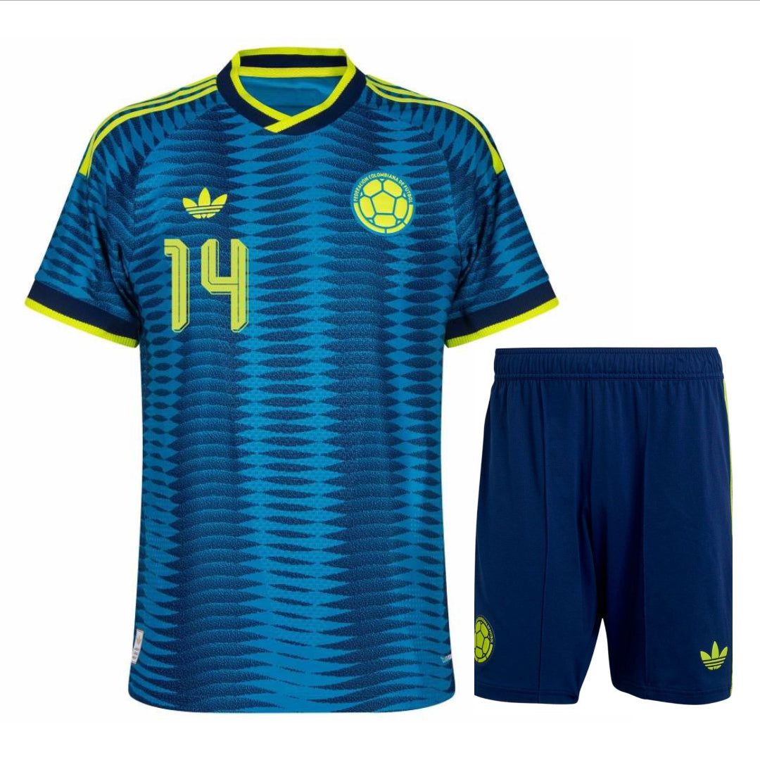 Duran Colombia Away Kit Kids 26/27-League Wear Hub