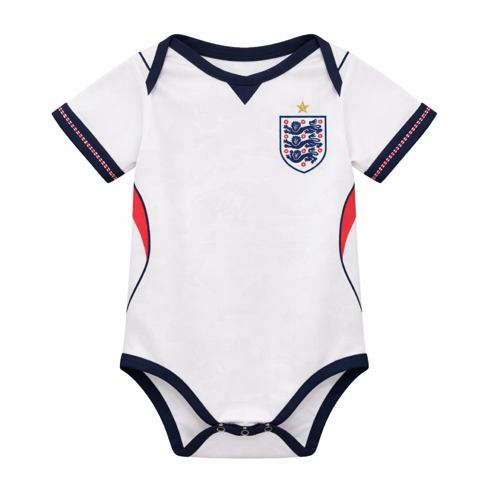 England Baby Football Bodysuit 25/26 Home-League Wear Hub