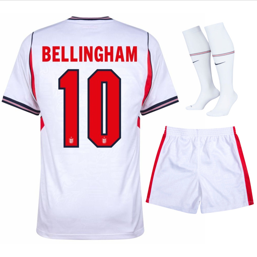 England Bellingham World Cup Kids Home Kit 26/27-League Wear Hub
