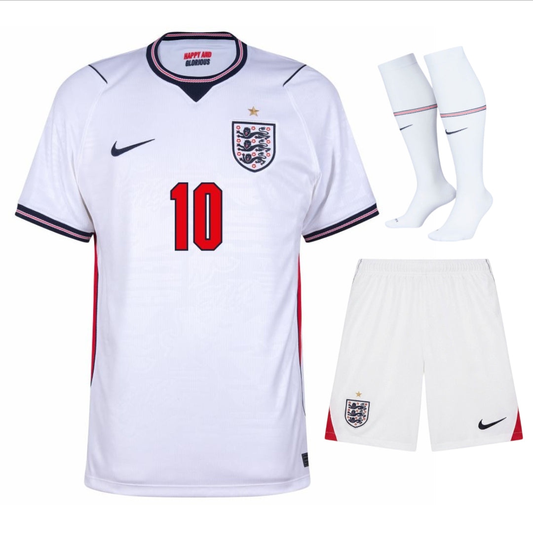 England Bellingham World Cup Kids Home Kit 26/27-League Wear Hub