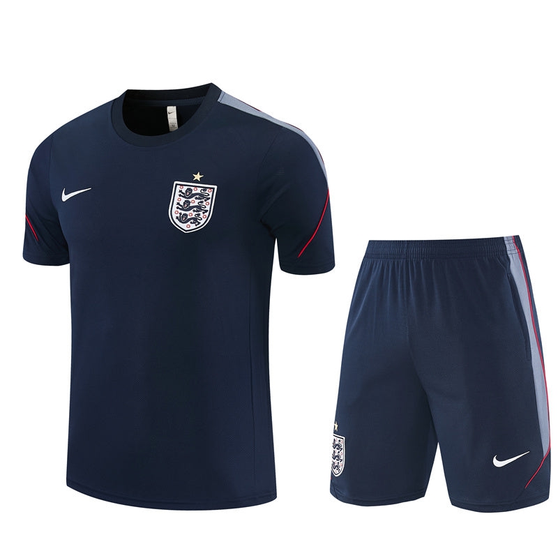 England Home Shirt and Shorts Set Black Men/Children 26/27-League Wear Hub