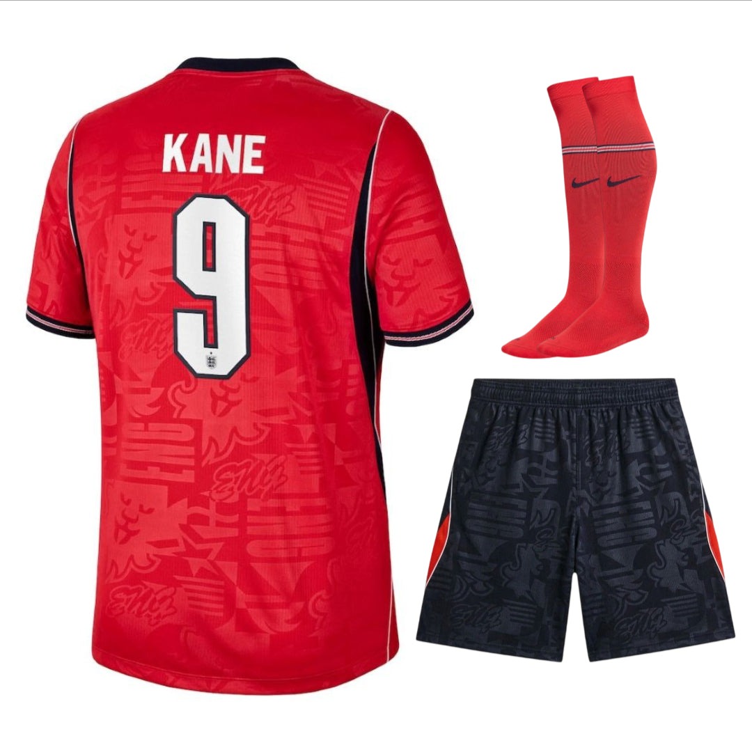 England Kane World Cup Kids Away Kit 26/27-League Wear Hub