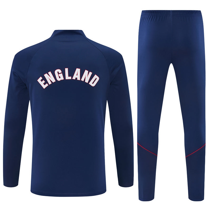 England Men's/Kids' Training Tracksuit 26/27 Blue-League Wear Hub