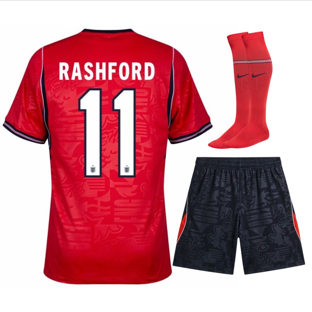 England World Cup Kit Kids Away 26/27-League Wear Hub