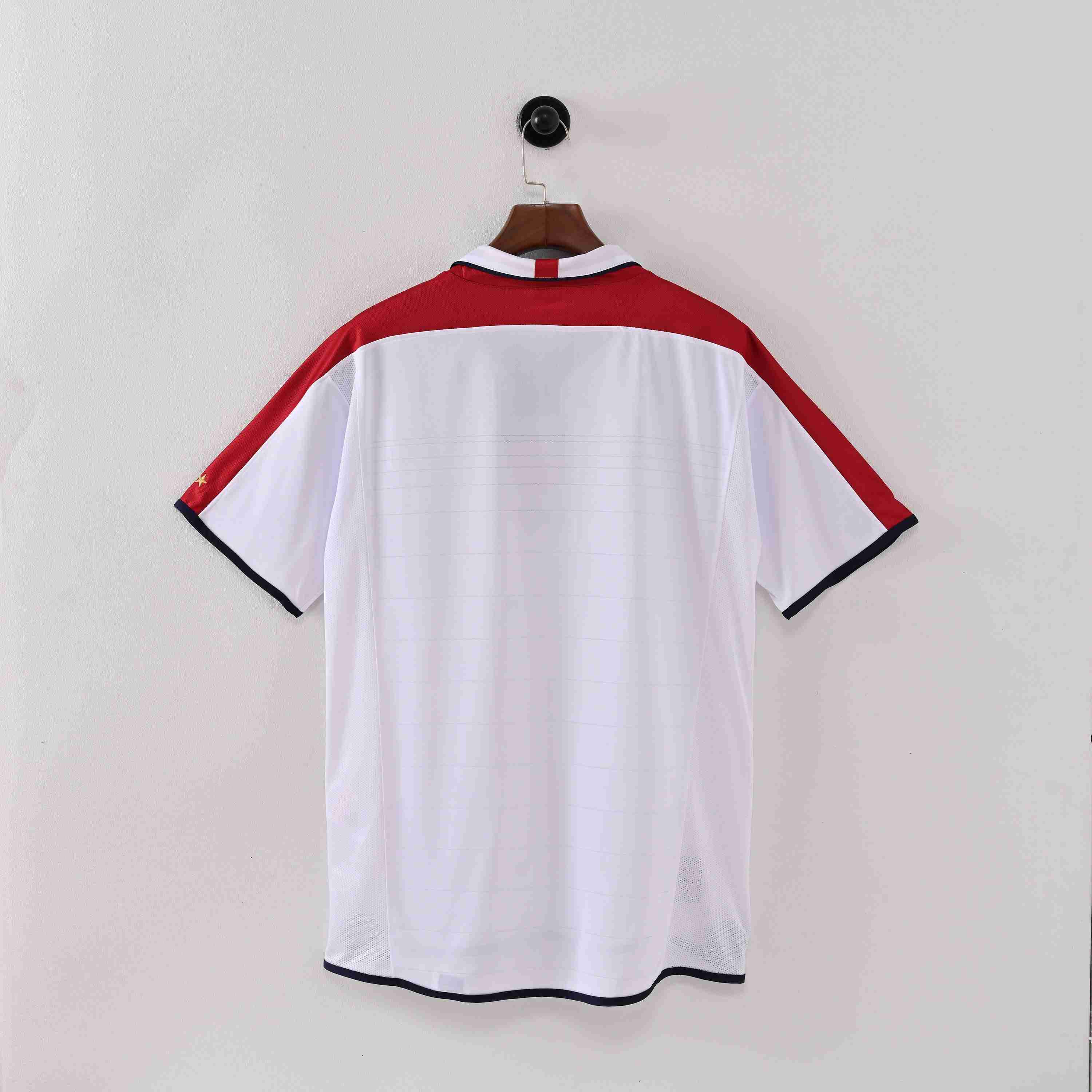 England Retro Vintage 2004 Home Men's Jersey-League Wear Hub