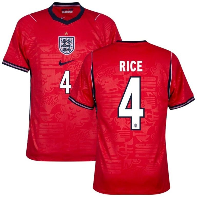 England Rice Men's Away Jersey 26/27-League Wear Hub