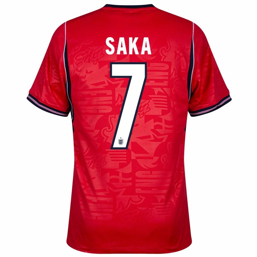 England Saka Men's Away Jersey 26/27-League Wear Hub