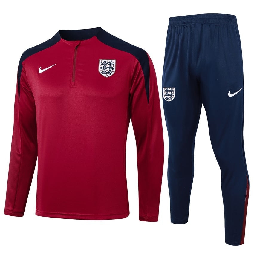 England Training Tracksuit Men/Kids 24/25 Red-League Wear Hub