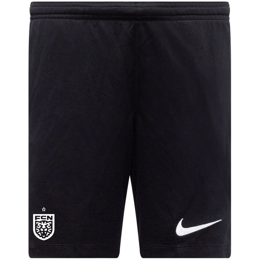 F.C. Nordsjælland Training Shorts - Black/White-League Wear Hub