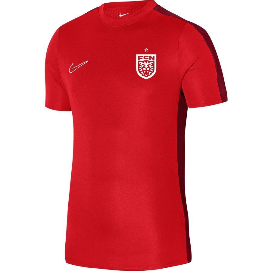 F.C. Nordsjælland Training T-Shirt - Gym Red/White-League Wear Hub