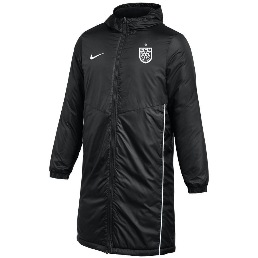 F.C. Nordsjælland Winter Jacket - Black/White-League Wear Hub
