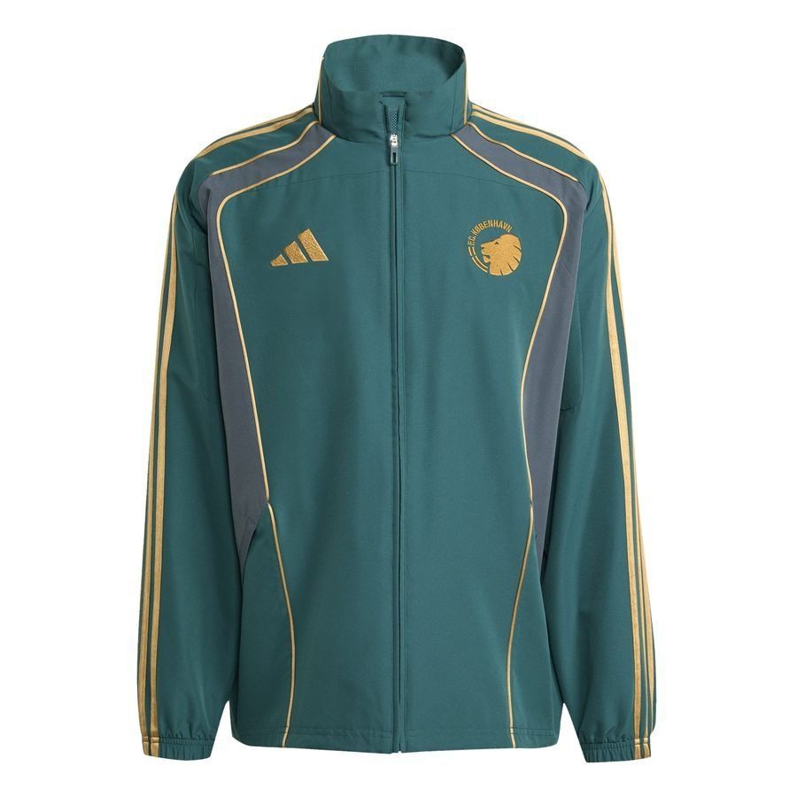 FC Copenhagen Track Top Urban Purist - Mystery Green-League Wear Hub