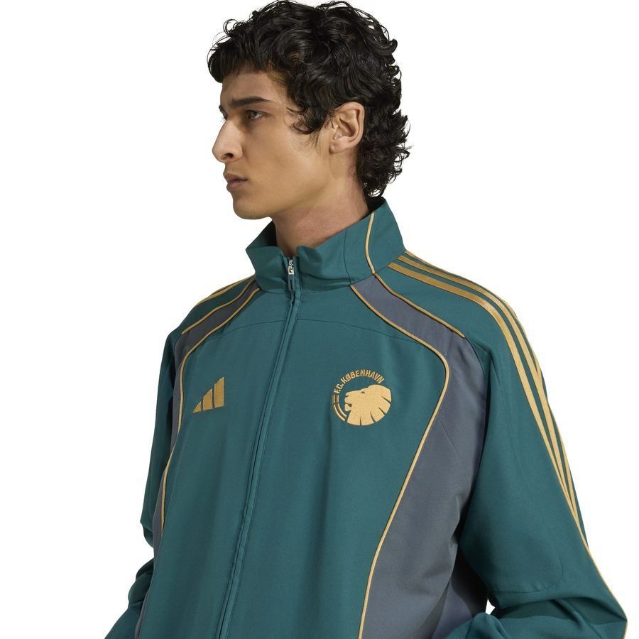 FC Copenhagen Track Top Urban Purist - Mystery Green-League Wear Hub