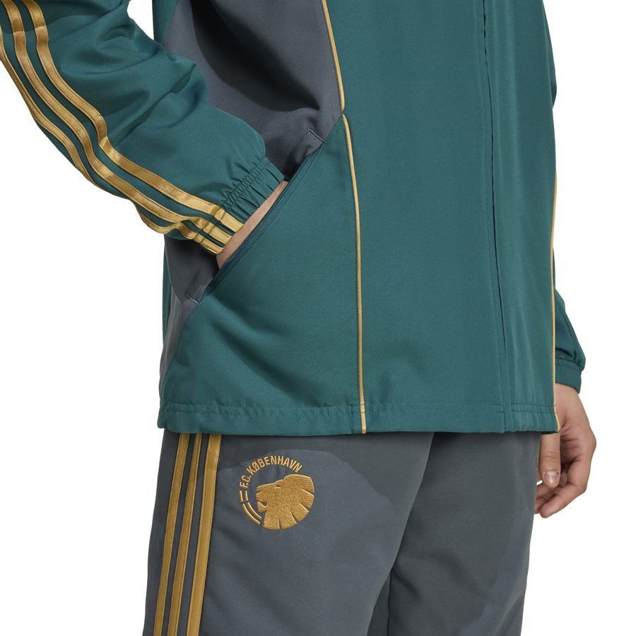 FC Copenhagen Track Top Urban Purist - Mystery Green-League Wear Hub