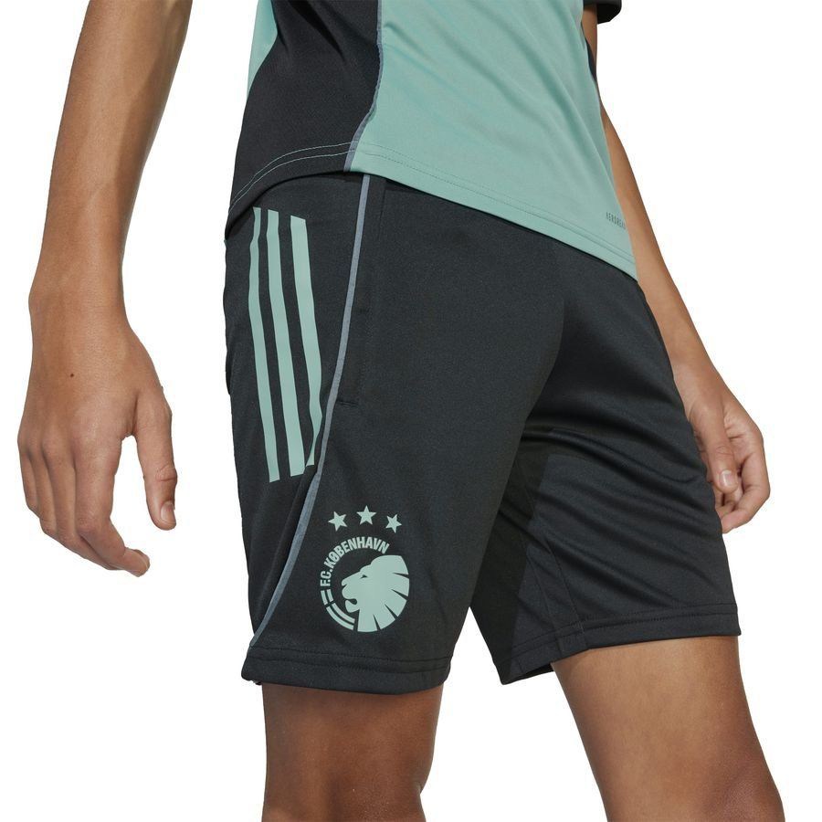 FC Copenhagen Training Shorts Tiro 25 - Black/Onix/st Fade Ocean Kids-League Wear Hub