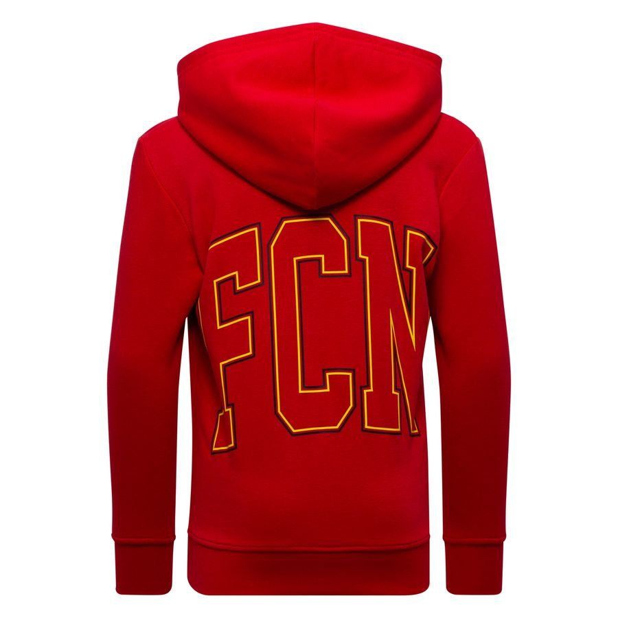 FC Nordsjælland Hoodie Red - Kids-League Wear Hub