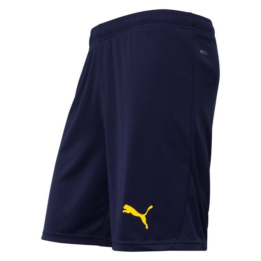 FK Bodø/Glimt Football Shorts - PUMA Navy/Faster Yellow-League Wear Hub