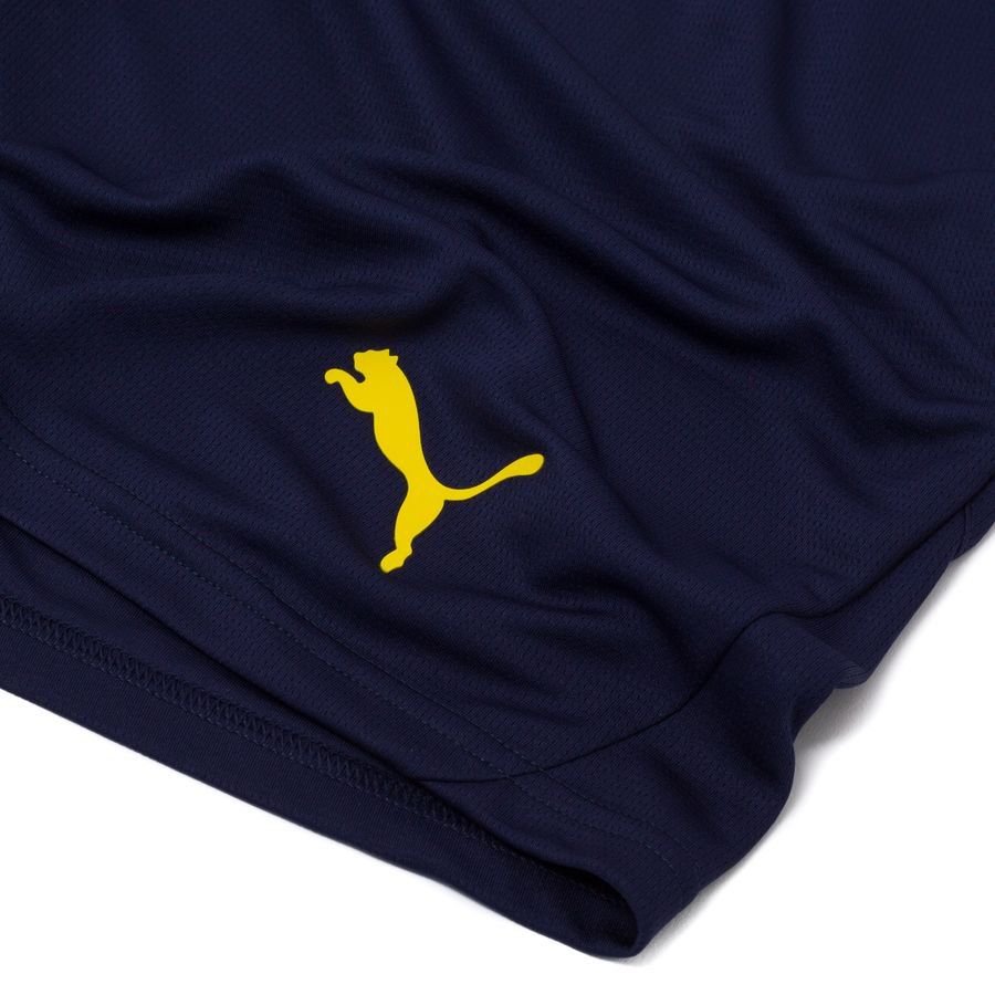 FK Bodø/Glimt Football Shorts - PUMA Navy/Faster Yellow-League Wear Hub
