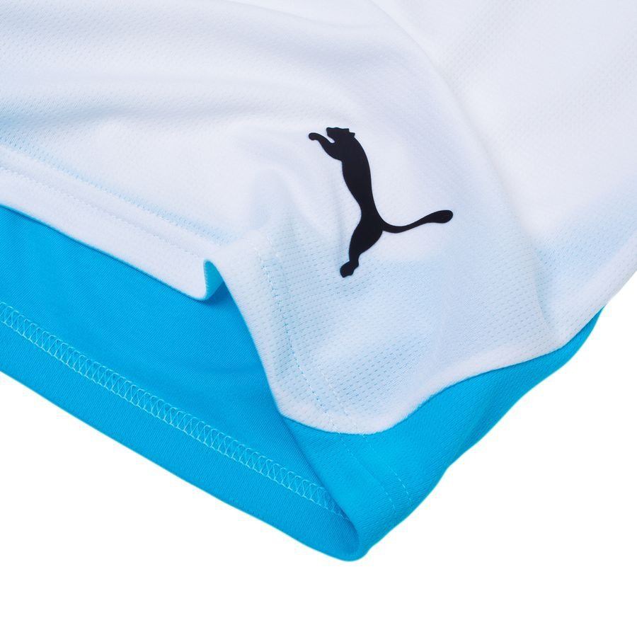 FK Bodø/Glimt Football Shorts - PUMA White/Bright Aqua-League Wear Hub