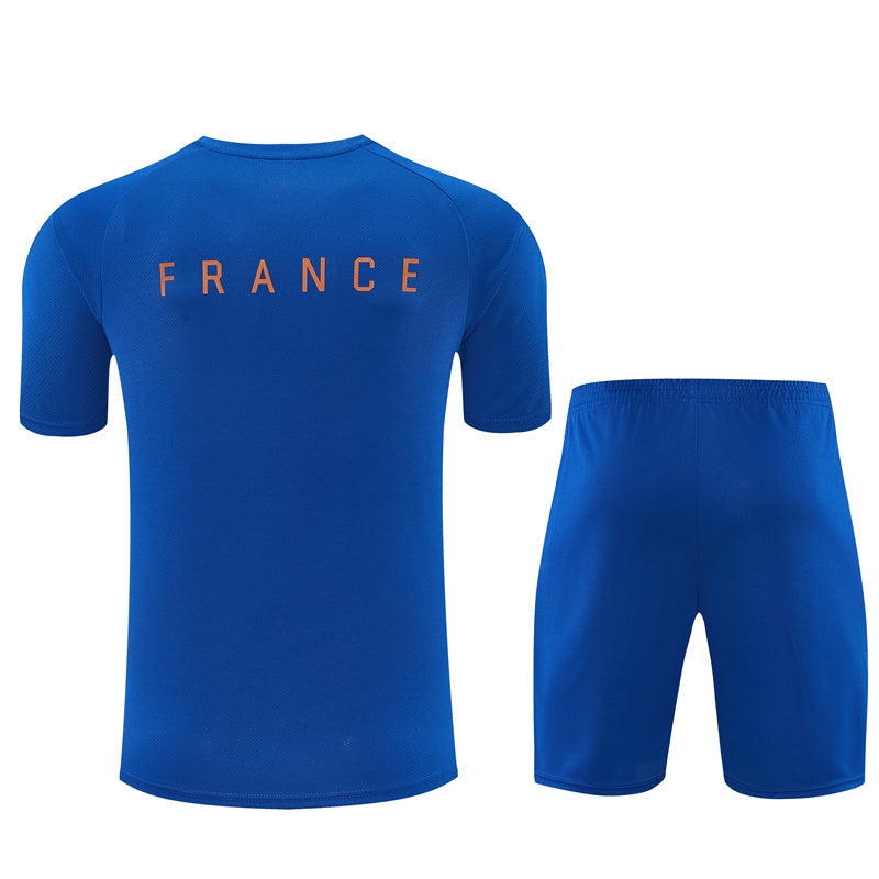 France National Team Home/Away Jersey Shorts Set Men/Kids 26/27 Blue-League Wear Hub