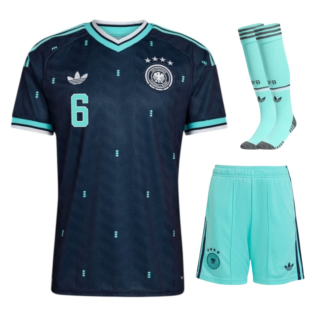 Germany Kimmich Away Kit Kids 26/27-League Wear Hub