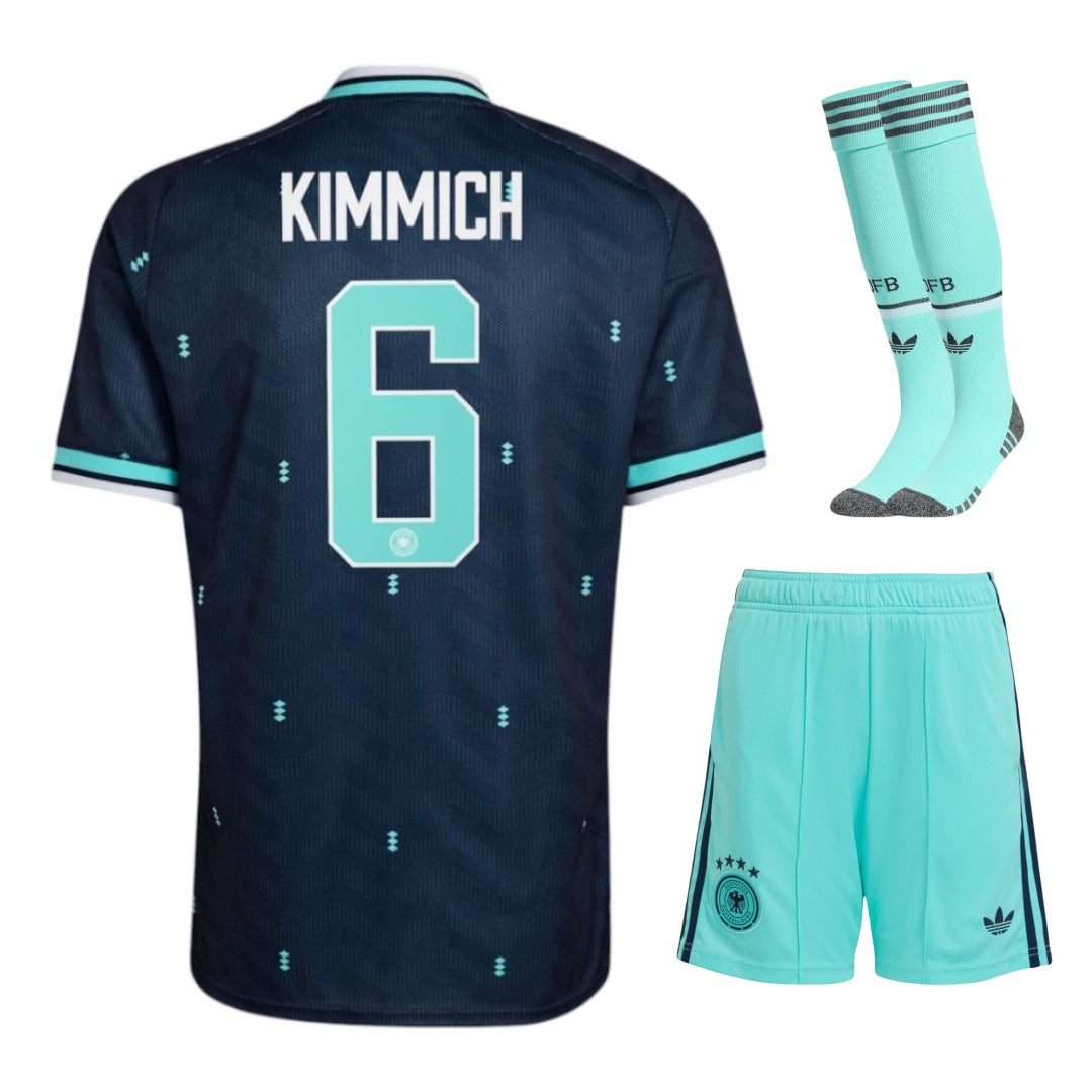 Germany Kimmich Away Kit Kids 26/27-League Wear Hub
