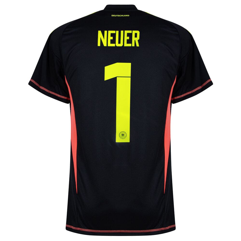 Germany Neuer Goalkeeper Home Jersey 24/25 Men-League Wear Hub