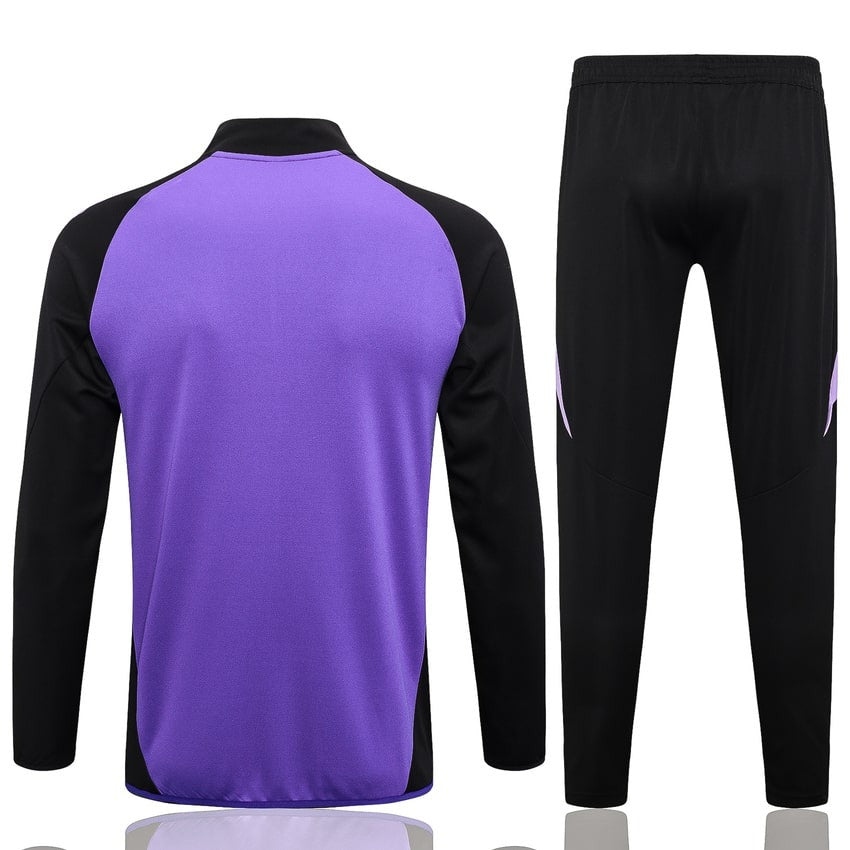 Germany Tracksuit Jacket Men's/Kids' 24/25 Purple-League Wear Hub