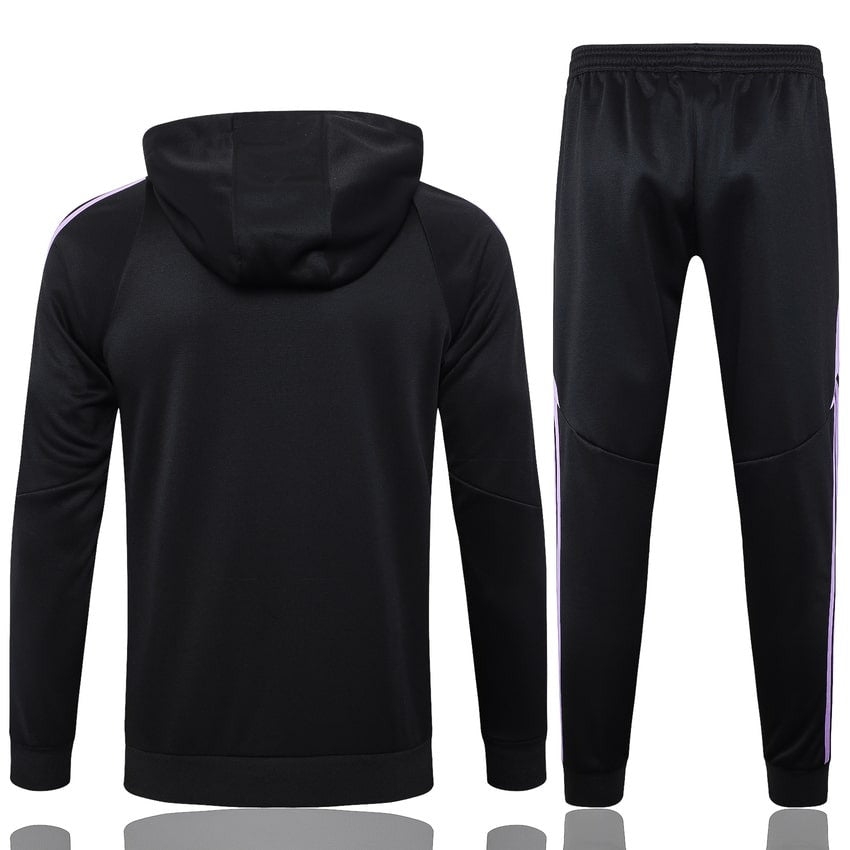 Germany Tracksuit Sweatshirt Men/Kids 24/25 Black-League Wear Hub