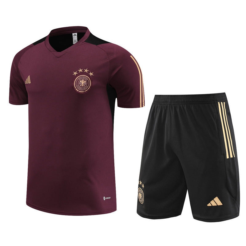 Germany Training Jersey Violet Men/Kids 23/24-League Wear Hub