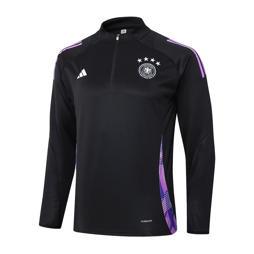 Germany Training Tracksuit Men/Kids 24/25 Black-League Wear Hub