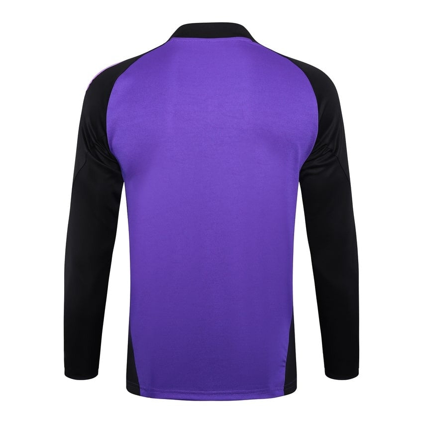 Germany Training Tracksuit Men/Kids 24/25 Black Purple-League Wear Hub