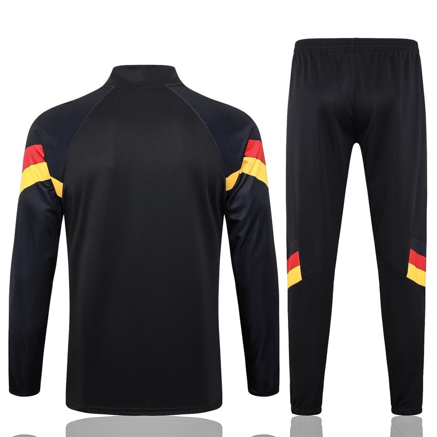 Germany Training Tracksuit Men/Kids 24/25 Dark Black-League Wear Hub