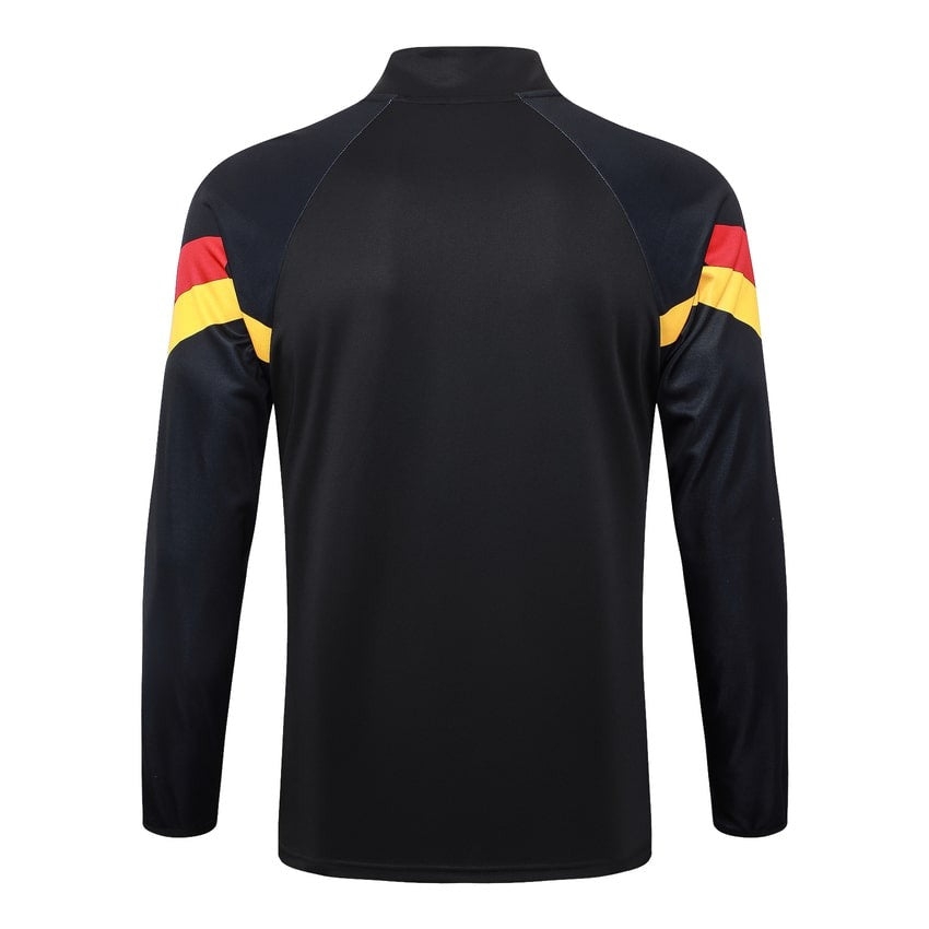 Germany Training Tracksuit Men/Kids 24/25 Dark Black-League Wear Hub