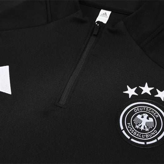 Germany Training Tracksuit Men/Kids 25/26 Black-League Wear Hub