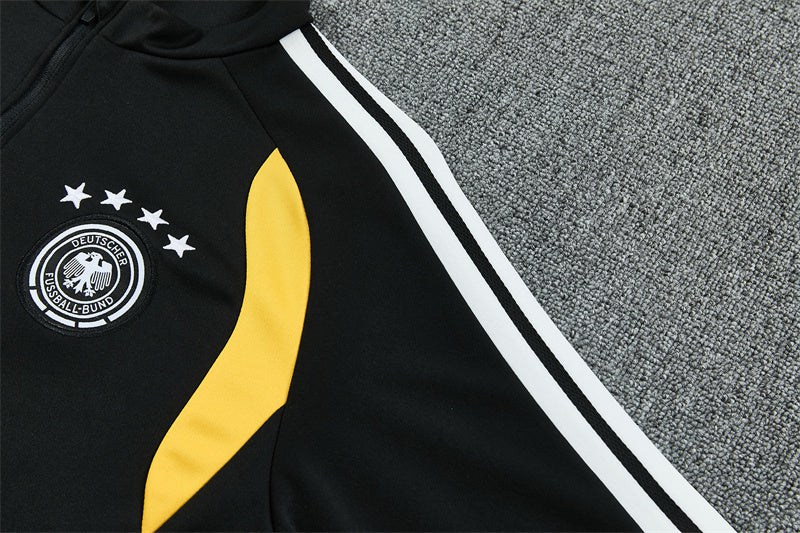 Germany Training Tracksuit Men/Kids 26/27 Black-League Wear Hub