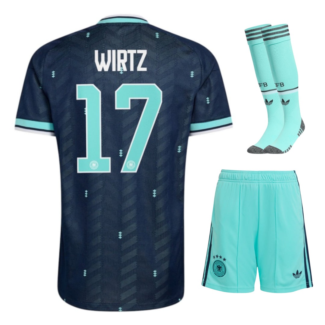 Germany Wirtz Away Kit Kids 26/27-League Wear Hub
