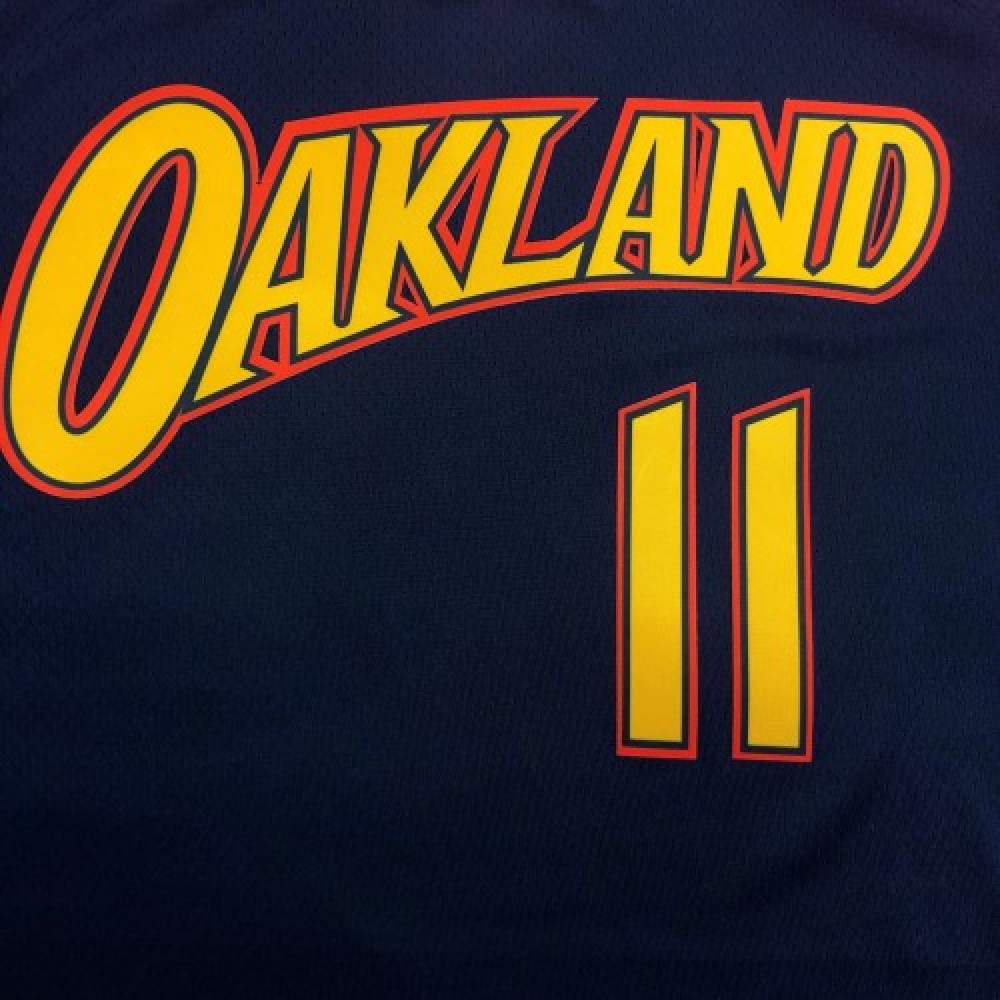Men's Golden State Warriors Klay Thompson #11 Nike Navy 20/21 Swingman Jersey - City Edition-League Wear Hub