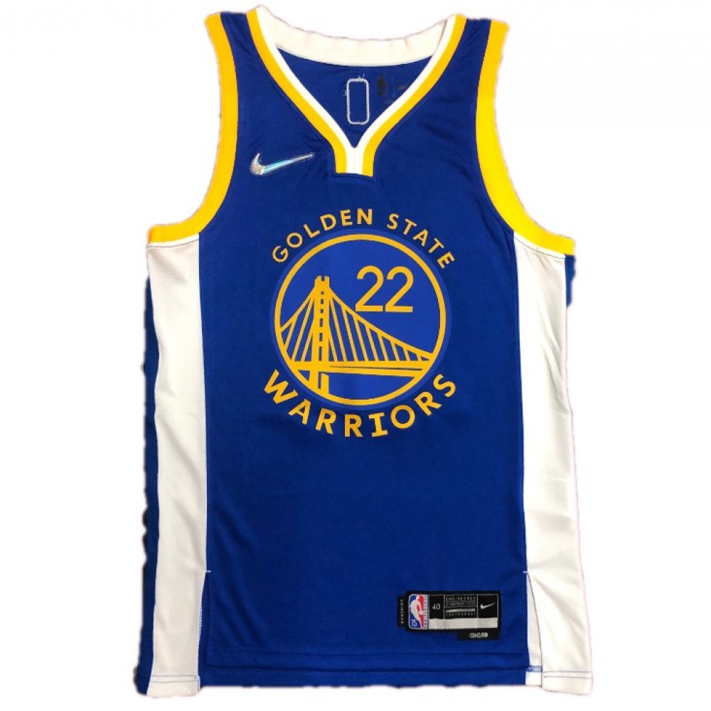 Men's Golden State Warriors Andrew Wiggins #22 Nike Royal 21/22 Swingman Jersey-Icon Edition-League Wear Hub