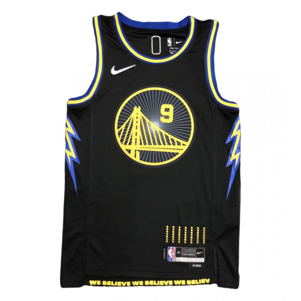 Men's Golden State Warriors Andre Iguodala #9 Black 21/22 Swingman Jersey - City Edition-League Wear Hub