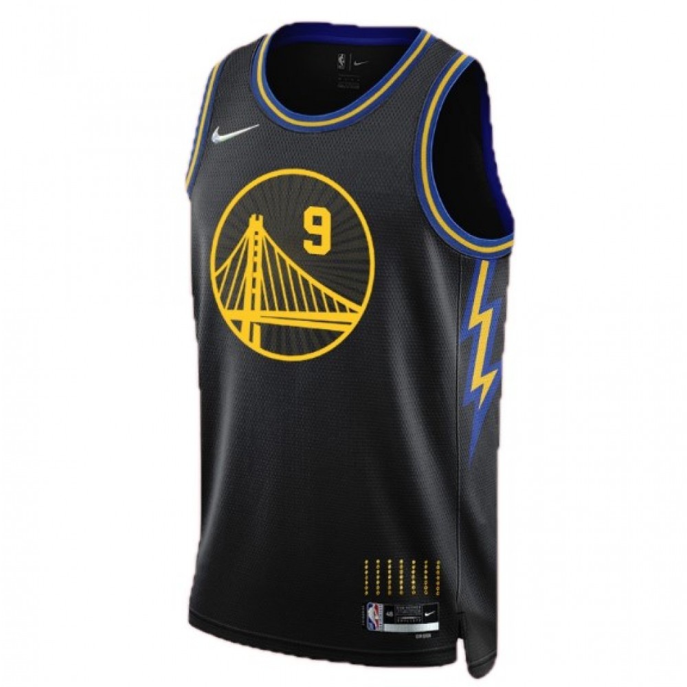 Men's Golden State Warriors Andre Iguodala #9 Black 21/22 Swingman Jersey - City Edition-League Wear Hub