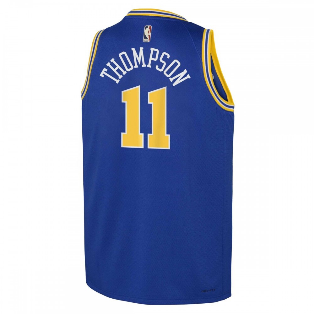 Klay Thompson Golden State Warriors Nike Youth 22/23 Swingman Jersey Royal - Classic Edition-League Wear Hub