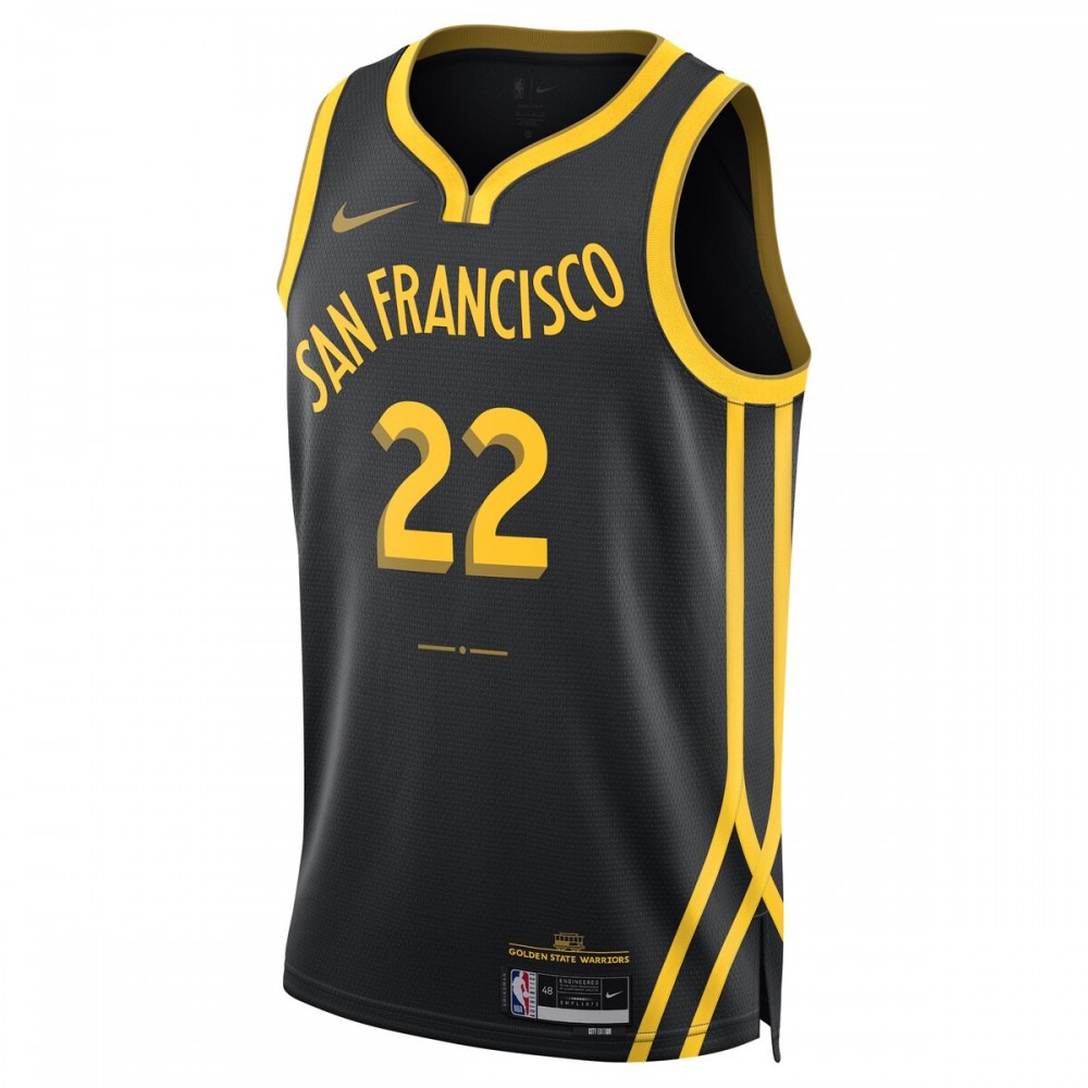 Andrew Wiggins Golden State Warriors Nike Unisex 23/24 Swingman Jersey - Black - City Edition-League Wear Hub