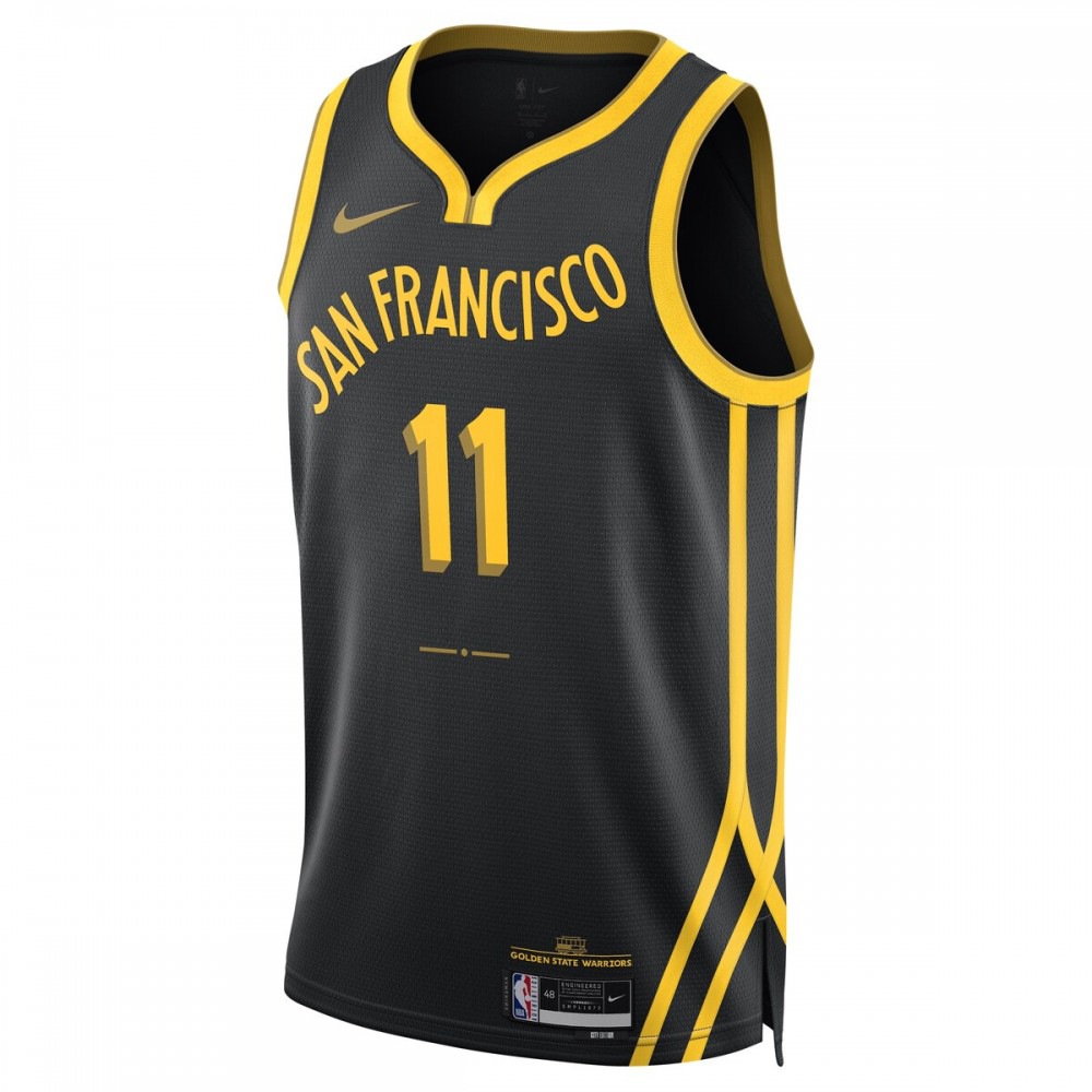 Klay Thompson Golden State Warriors Nike Unisex 23/24 Swingman Jersey - Black - City Edition-League Wear Hub