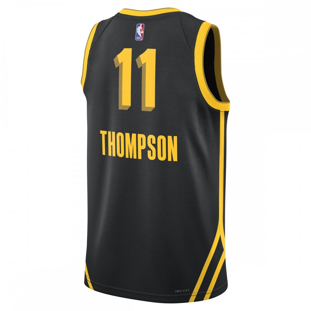 Klay Thompson Golden State Warriors Nike Unisex 23/24 Swingman Jersey - Black - City Edition-League Wear Hub