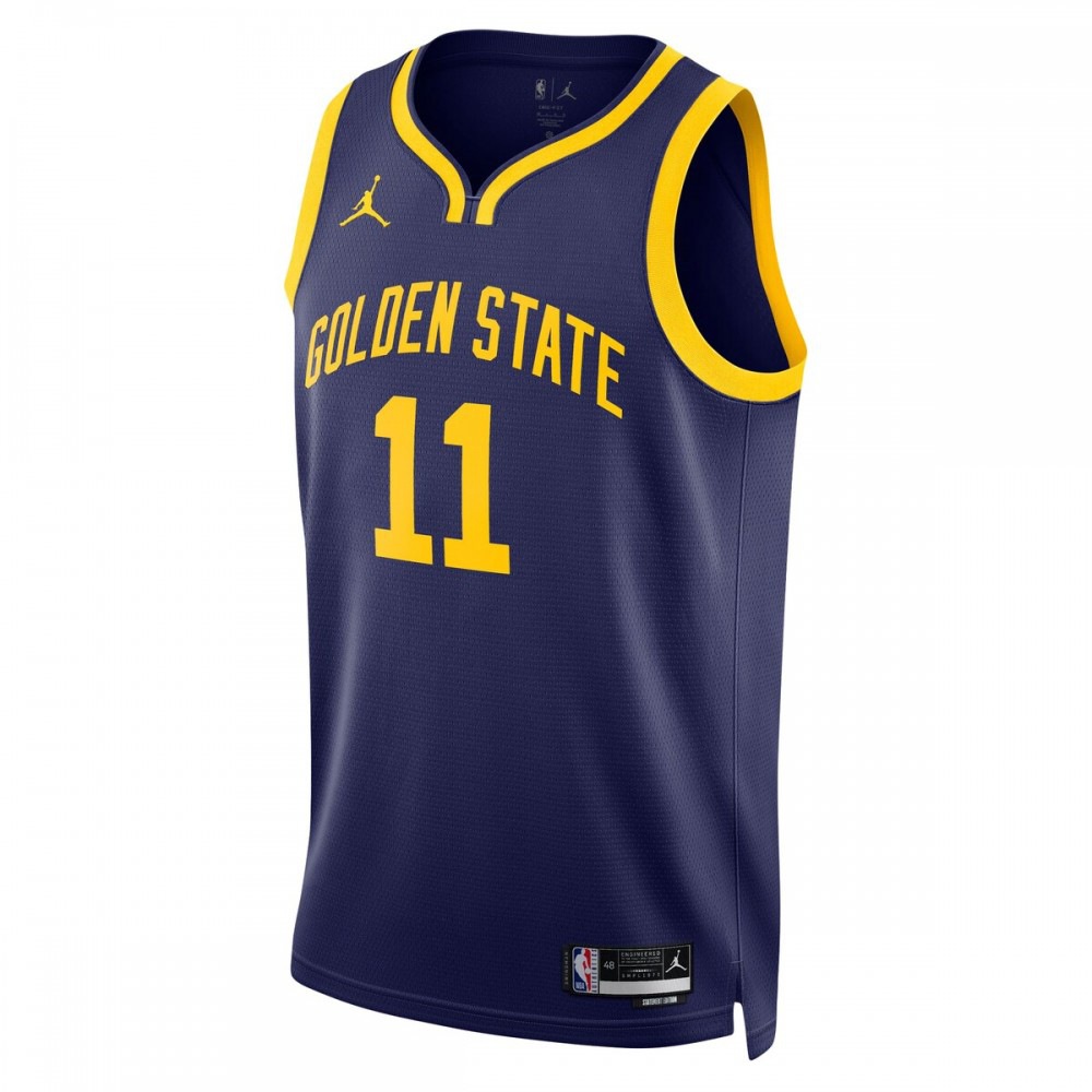 Klay Thompson Golden State Warriors Jordan Brand 22/23 Statement Edition Swingman Jersey - Navy-League Wear Hub