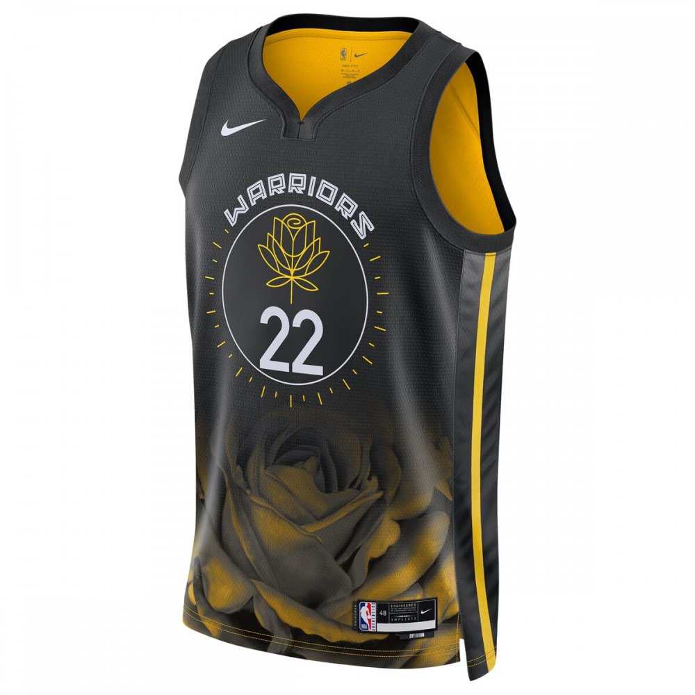 Andrew Wiggins Golden State Warriors Nike Unisex 22/23 Swingman Jersey - City Edition - Black-League Wear Hub