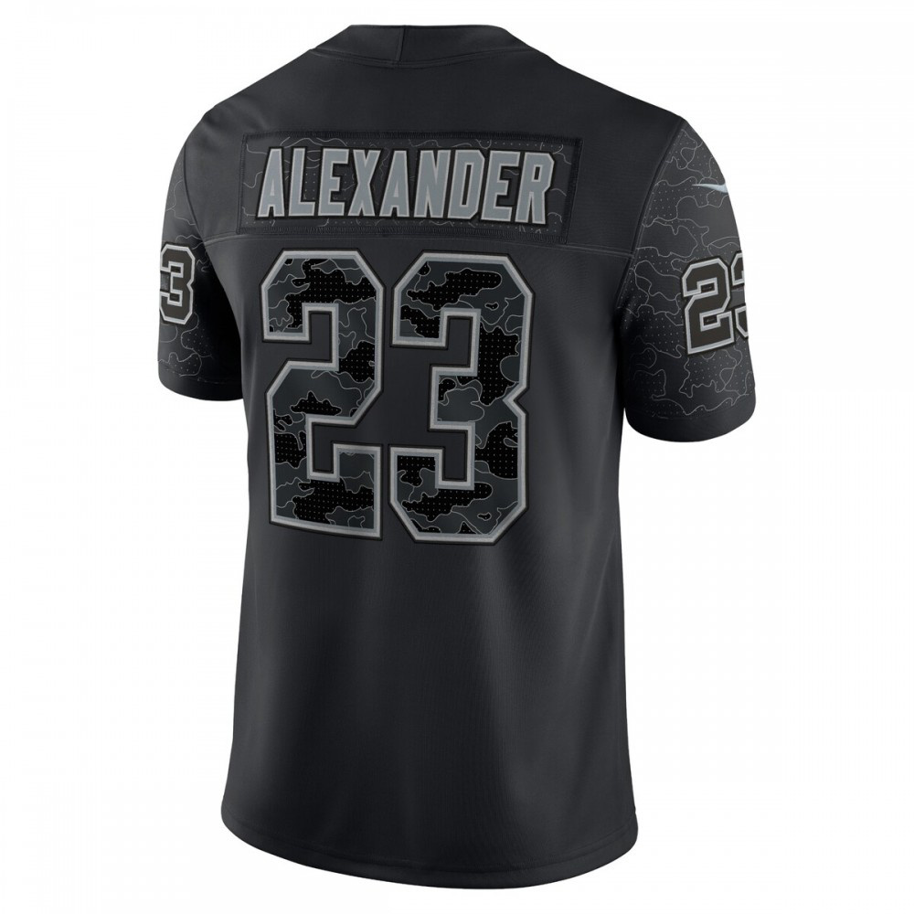Jaire Alexander Green Bay Packers Nike RFLCTV Limited Jersey - Black-League Wear Hub