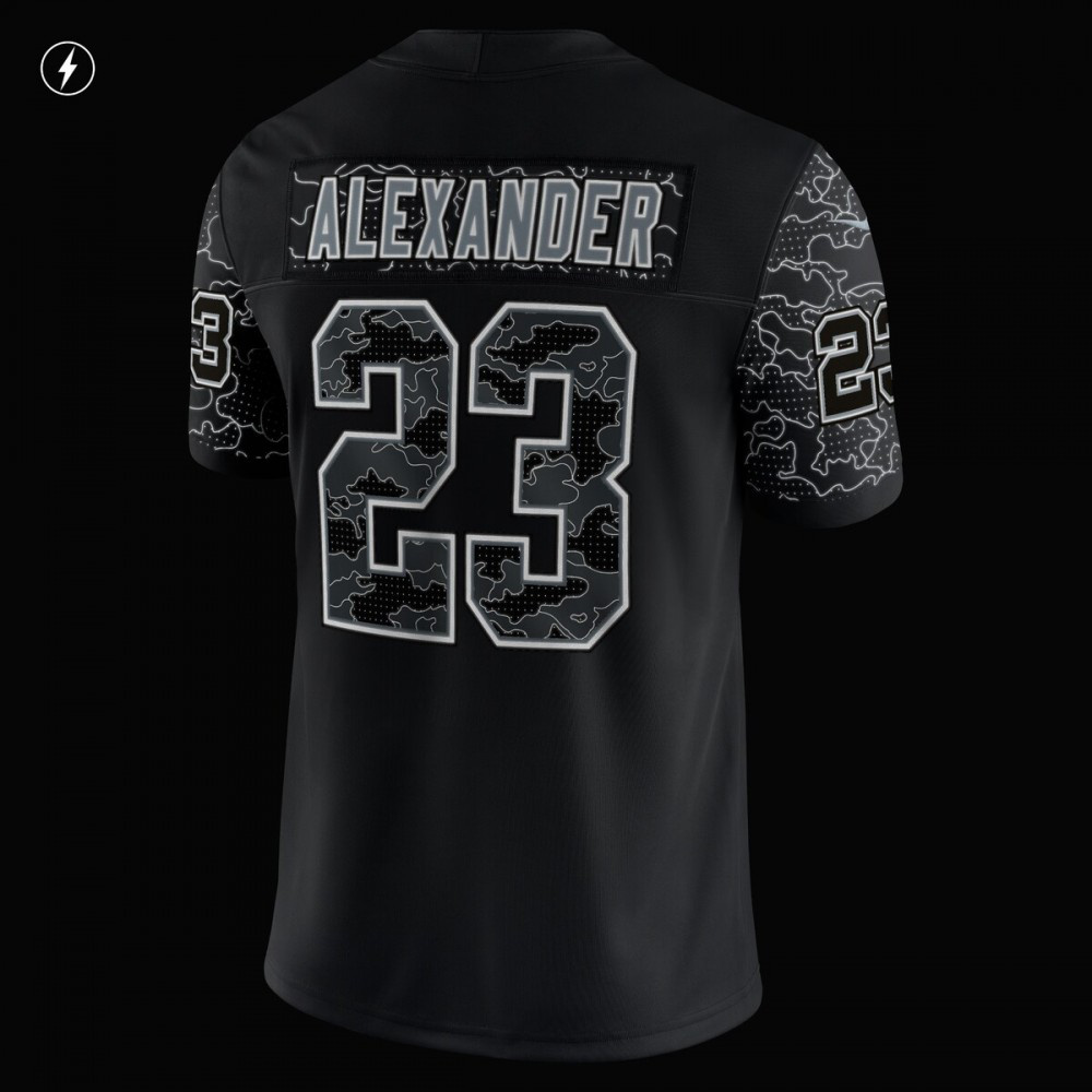 Jaire Alexander Green Bay Packers Nike RFLCTV Limited Jersey - Black-League Wear Hub