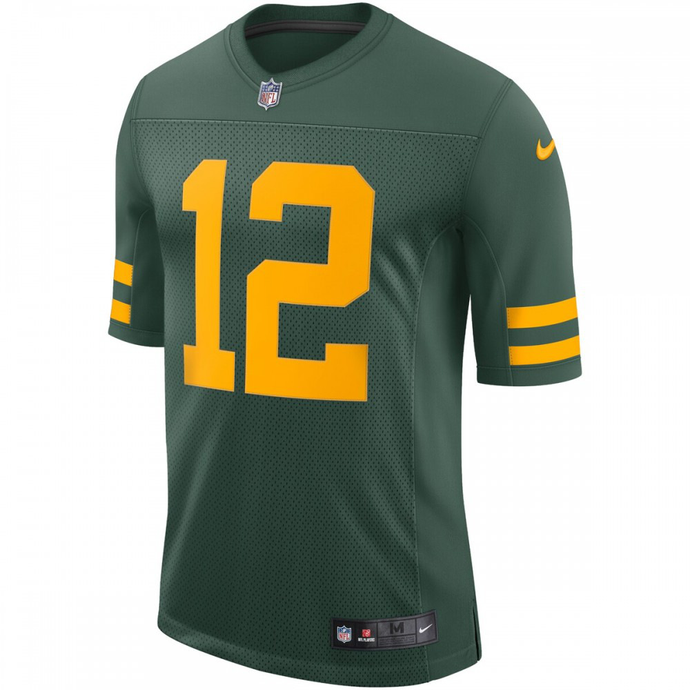 Aaron Rodgers Green Bay Packers Nike Alternate Vapor Limited Player Jersey - Green-League Wear Hub